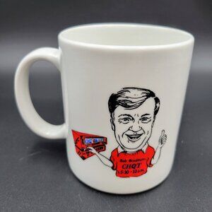 Vintage CHQT 880 AM Radio Edmonton Alberta Canada Mug Cup Coffee Tea Bob Bradbur